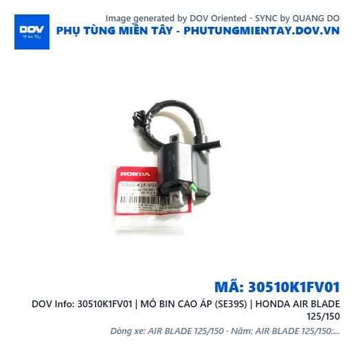 30510K1FV01 | MÔ BIN CAO ÁP (SE39S) | HONDA AIR BLADE 125/150 — 30510K1FV01