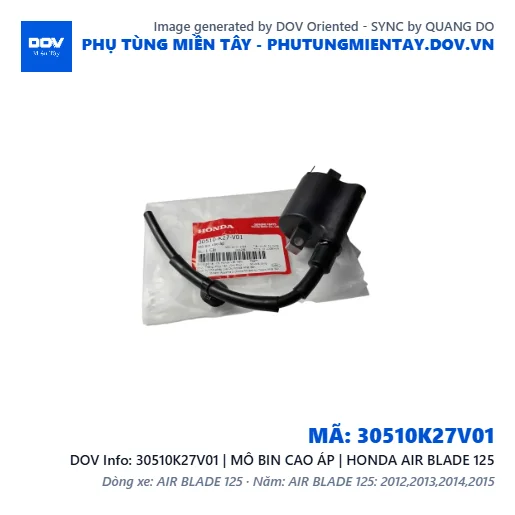 30510K27V01 | MÔ BIN CAO ÁP | HONDA AIR BLADE 125 — 30510K27V01