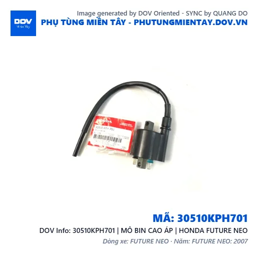 30510KPH701 | MÔ BIN CAO ÁP | HONDA FUTURE NEO — 30510KPH701
