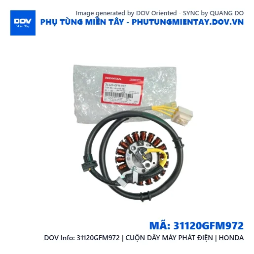 31120GFM972 | CUỘN DÂY MÁY PHÁT ĐIỆN | HONDA  — 31120GFM972