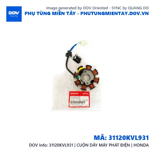 31120KVL931 | CUỘN DÂY MÁY PHÁT ĐIỆN | HONDA  — 31120KVL931