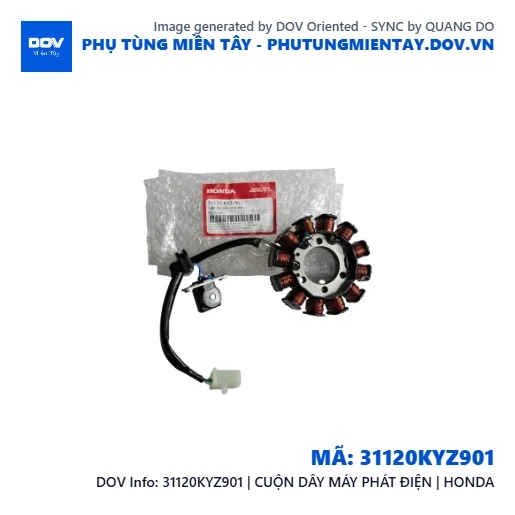 31120KYZ901 | CUỘN DÂY MÁY PHÁT ĐIỆN | HONDA — 31120KYZ901