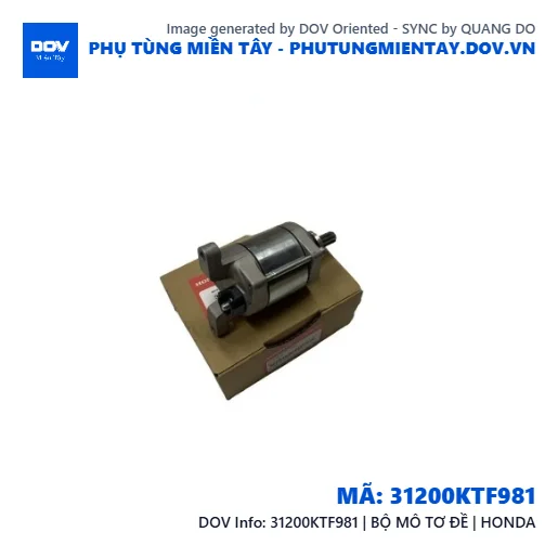 31200KTF981 | BỘ MÔ TƠ ĐỀ | HONDA  — 31200KTF981