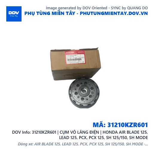 31210KZR601 | CỤM VÔ LĂNG ĐIỆN | HONDA AIR BLADE 125, LEAD 125, PCX, PCX 125, SH 125/150, SH MODE — 31210KZR601