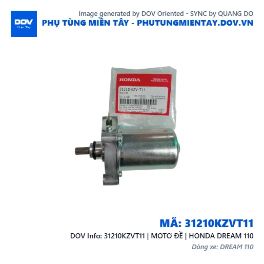 31210KZVT11 | MOTƠ ĐỀ | HONDA DREAM 110 — 31210KZVT11