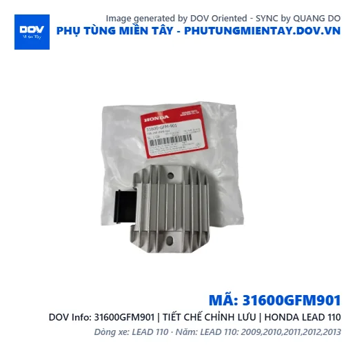 31600GFM901 | TIẾT CHẾ CHỈNH LƯU | HONDA LEAD 110 — 31600GFM901