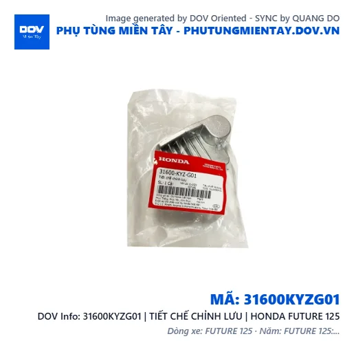 31600KYZG01 | TIẾT CHẾ CHỈNH LƯU | HONDA FUTURE 125 — 31600KYZG01