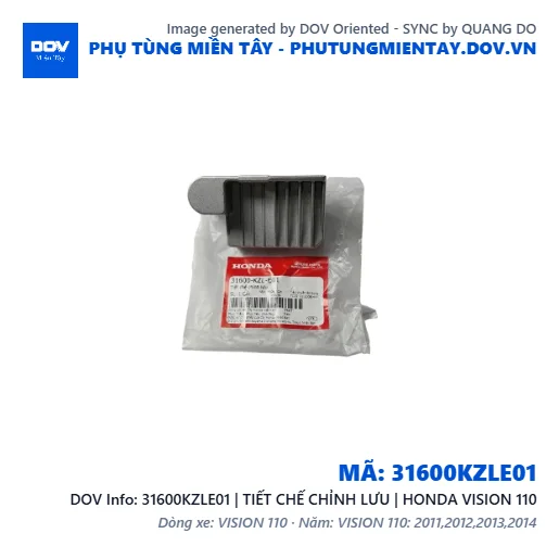 31600KZLE01 | TIẾT CHẾ CHỈNH LƯU | HONDA VISION 110 — 31600KZLE01