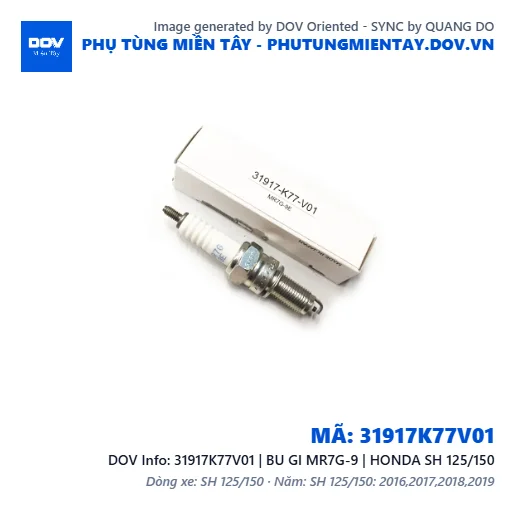 31917K77V01 | BU GI MR7G-9 | HONDA SH 125/150 — 31917K77V01