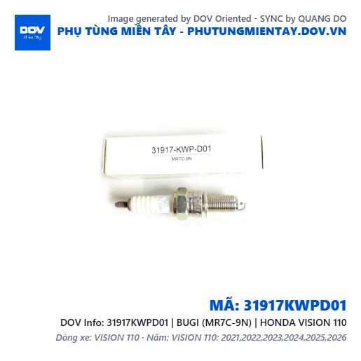 31917KWPD01 | BUGI (MR7C-9N) | HONDA VISION 110 — 31917KWPD01