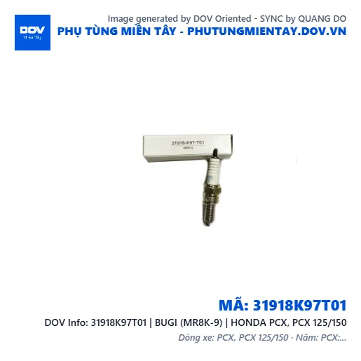 31918K97T01 | BUGI (MR8K-9) | HONDA PCX, PCX 125/150 — 31918K97T01