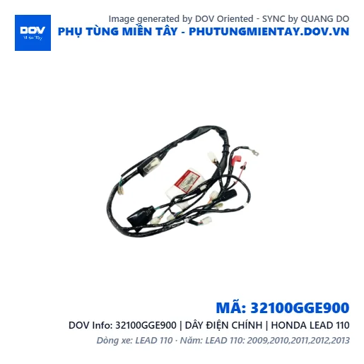 32100GGE900 | DÂY ĐIỆN CHÍNH | HONDA LEAD 110 — 32100GGE900