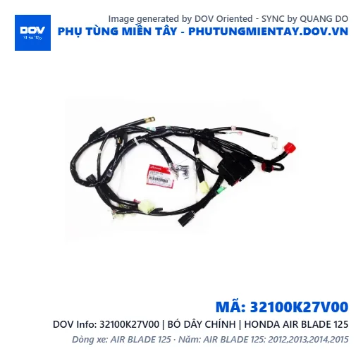 32100K27V00 | BÓ DÂY CHÍNH | HONDA AIR BLADE 125 — 32100K27V00