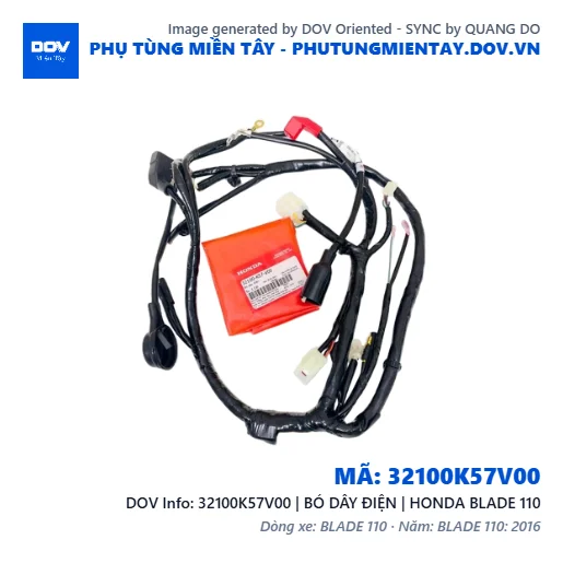 32100K57V00 | BÓ DÂY ĐIỆN | HONDA BLADE 110 — 32100K57V00
