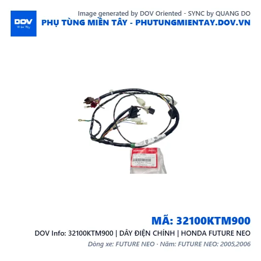 32100KTM900 | DÂY ĐIỆN CHÍNH | HONDA FUTURE NEO — 32100KTM900