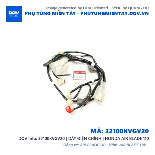 32100KVGV20 | DÂY ĐIỆN CHÍNH | HONDA AIR BLADE 110 — 32100KVGV20