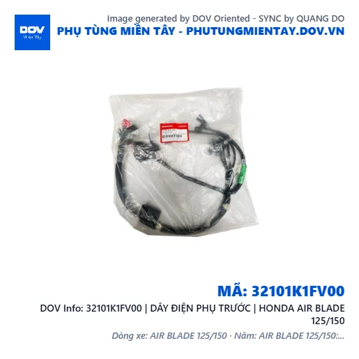 32101K1FV00 | DÂY ĐIỆN PHỤ TRƯỚC | HONDA AIR BLADE 125/150 — 32101K1FV00