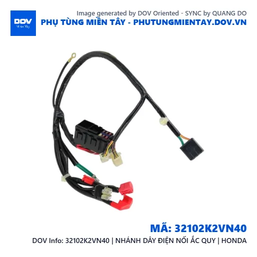 32102K2VN40 | NHÁNH DÂY ĐIỆN NỐI ẮC QUY | HONDA  — 32102K2VN40