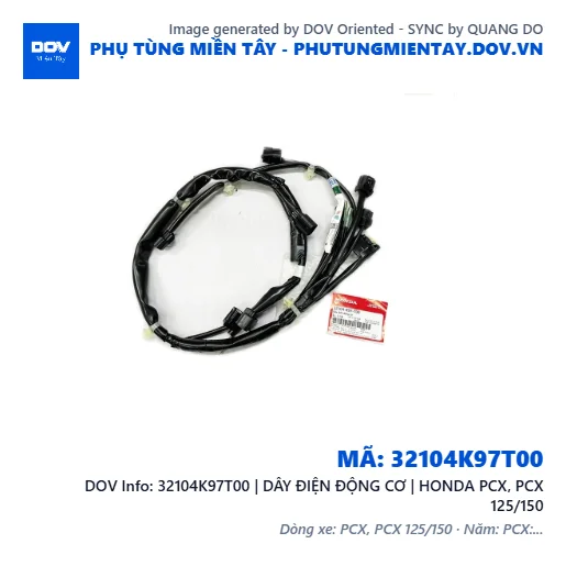 32104K97T00 | DÂY ĐIỆN ĐỘNG CƠ | HONDA PCX, PCX 125/150 — 32104K97T00