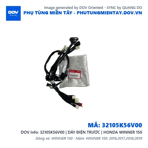 32105K56V00 | DÂY ĐIỆN TRƯỚC | HONDA WINNER 150 — 32105K56V00