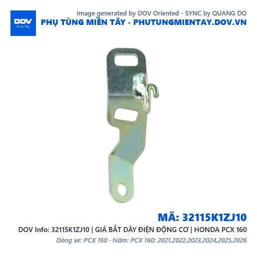 32115K1ZJ10 | GIÁ BẮT DÂY ĐIỆN ĐỘNG CƠ | HONDA PCX 160 — 32115K1ZJ10