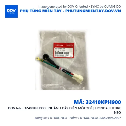 32410KPH900 | NHÁNH DÂY ĐIỆN MÔTƠĐỀ | HONDA FUTURE NEO — 32410KPH900