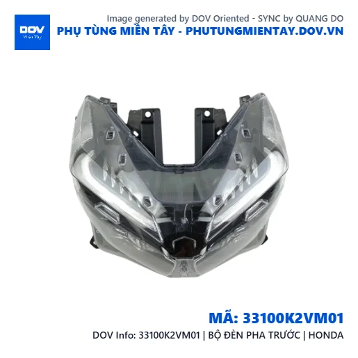 33100K2VM01 | BỘ ĐÈN PHA TRƯỚC | HONDA  — 33100K2VM01