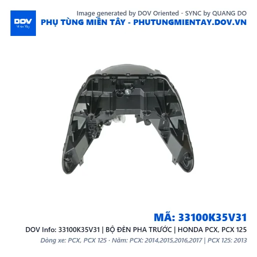 33100K35V31 | BỘ ĐÈN PHA TRƯỚC | HONDA PCX, PCX 125 — 33100K35V31