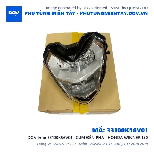 33100K56V01 | CỤM ĐÈN PHA | HONDA WINNER 150 — 33100K56V01