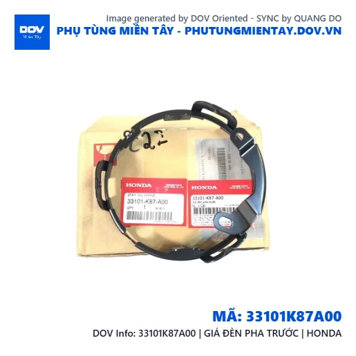33101K87A00 | GIÁ ĐÈN PHA TRƯỚC | HONDA — 33101K87A00