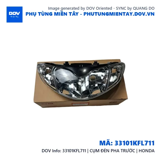 33101KFL711 | CỤM ĐÈN PHA TRƯỚC | HONDA  — 33101KFL711
