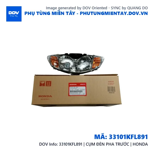 33101KFL891 | CỤM ĐÈN PHA TRƯỚC | HONDA  — 33101KFL891