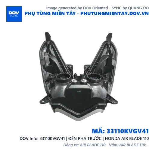 33110KVGV41 | ĐÈN PHA TRƯỚC | HONDA AIR BLADE 110 — 33110KVGV41