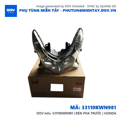33110KWN981 | ĐÈN PHA TRƯỚC | HONDA  — 33110KWN981