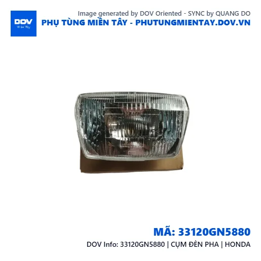 33120GN5880 | CỤM ĐÈN PHA | HONDA  — 33120GN5880