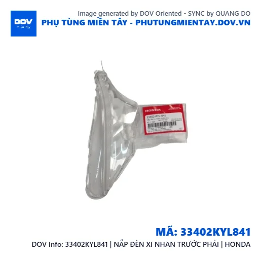 33402KYL841 | NẮP ĐÈN XI NHAN TRƯỚC PHẢI | HONDA — 33402KYL841