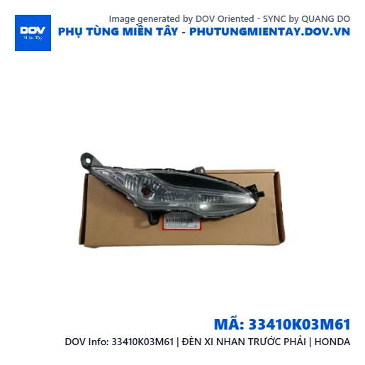 33410K03M61 | ĐÈN XI NHAN TRƯỚC PHẢI | HONDA — 33410K03M61