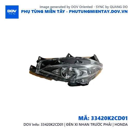 33420K2CD01 | ĐÈN XI NHAN TRƯỚC PHẢI | HONDA — 33420K2CD01