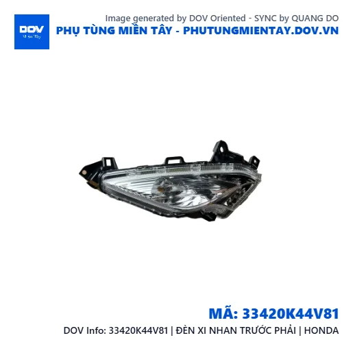 33420K44V81 | ĐÈN XI NHAN TRƯỚC PHẢI | HONDA — 33420K44V81