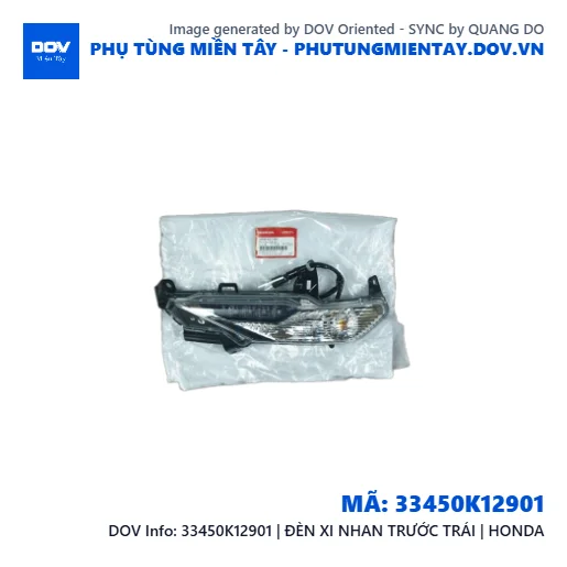 33450K12901 | ĐÈN XI NHAN TRƯỚC TRÁI | HONDA — 33450K12901