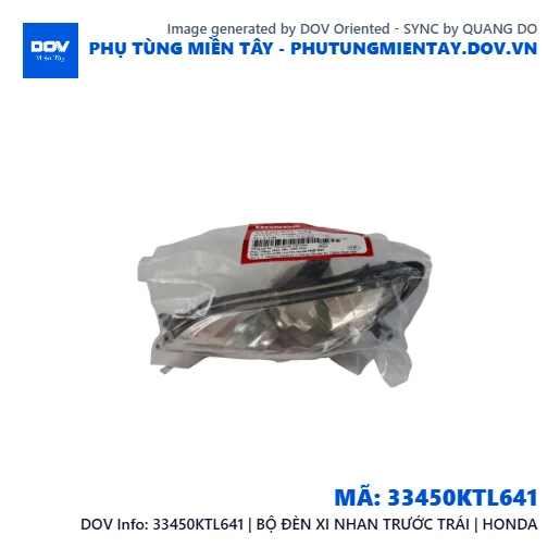 33450KTL641 | BỘ ĐÈN XI NHAN TRƯỚC TRÁI | HONDA  — 33450KTL641