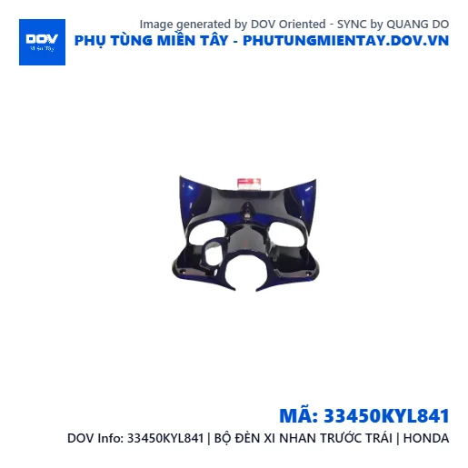 33450KYL841 | BỘ ĐÈN XI NHAN TRƯỚC TRÁI | HONDA — 33450KYL841