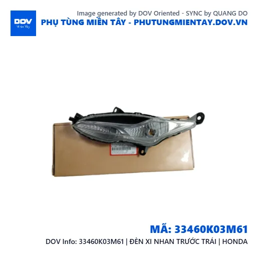 33460K03M61 | ĐÈN XI NHAN TRƯỚC TRÁI | HONDA — 33460K03M61