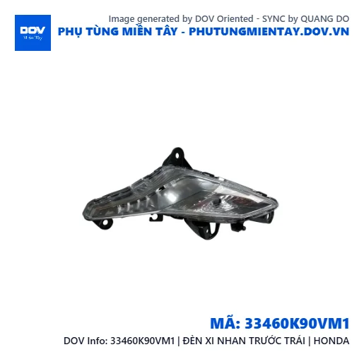 33460K90VM1 | ĐÈN XI NHAN TRƯỚC TRÁI | HONDA  — 33460K90VM1