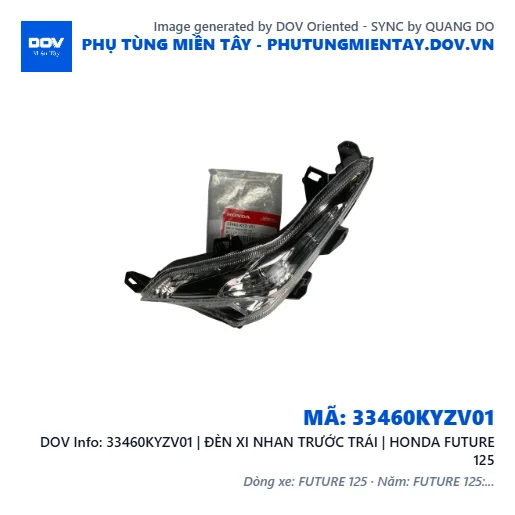33460KYZV01 | ĐÈN XI NHAN TRƯỚC TRÁI | HONDA FUTURE 125 — 33460KYZV01