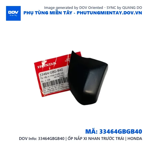33464GBGB40 | ỐP NẮP XI NHAN TRƯỚC TRÁI | HONDA  — 33464GBGB40