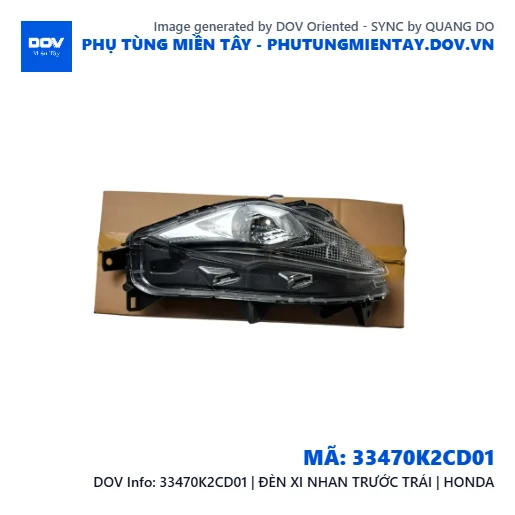 33470K2CD01 | ĐÈN XI NHAN TRƯỚC TRÁI | HONDA  — 33470K2CD01