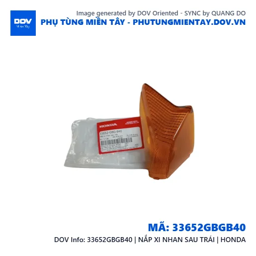 33652GBGB40 | NẮP XI NHAN SAU TRÁI | HONDA — 33652GBGB40