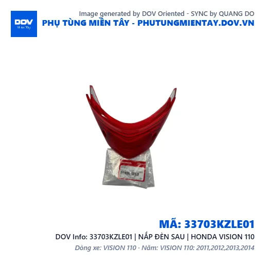 33703KZLE01 | NẮP ĐÈN SAU | HONDA VISION 110 — 33703KZLE01