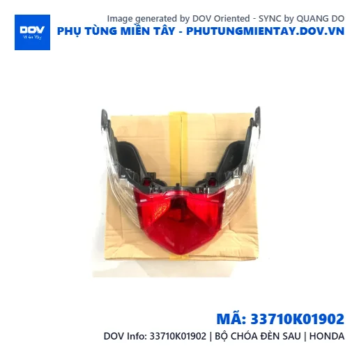 33710K01902 | BỘ CHÓA ĐÈN SAU | HONDA — 33710K01902
